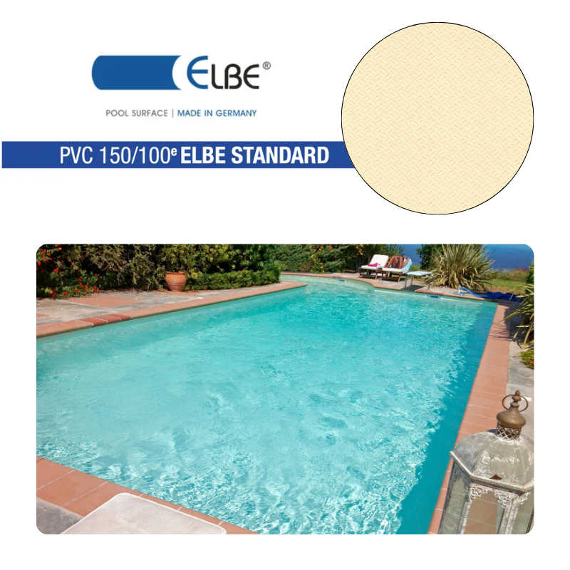 Liner PVC Armé 150/100e Uni Standard Elbe Blue Line