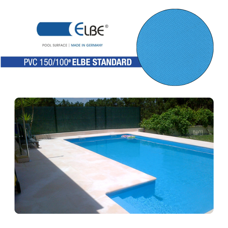 Liner PVC Armé 150/100e Uni Standard Elbe Blue Line
