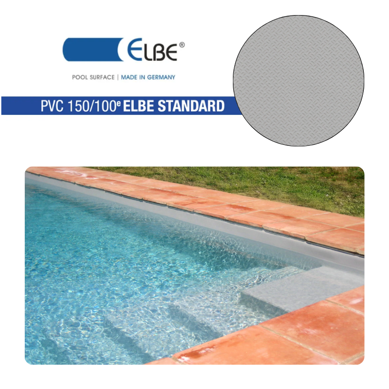 Liner PVC Armé 150/100e Uni Standard Elbe Blue Line
