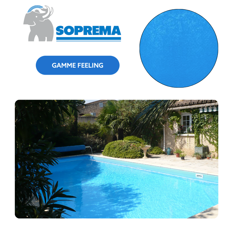 Liner PVC armé SOPREMAPOOL 3D 150/100e