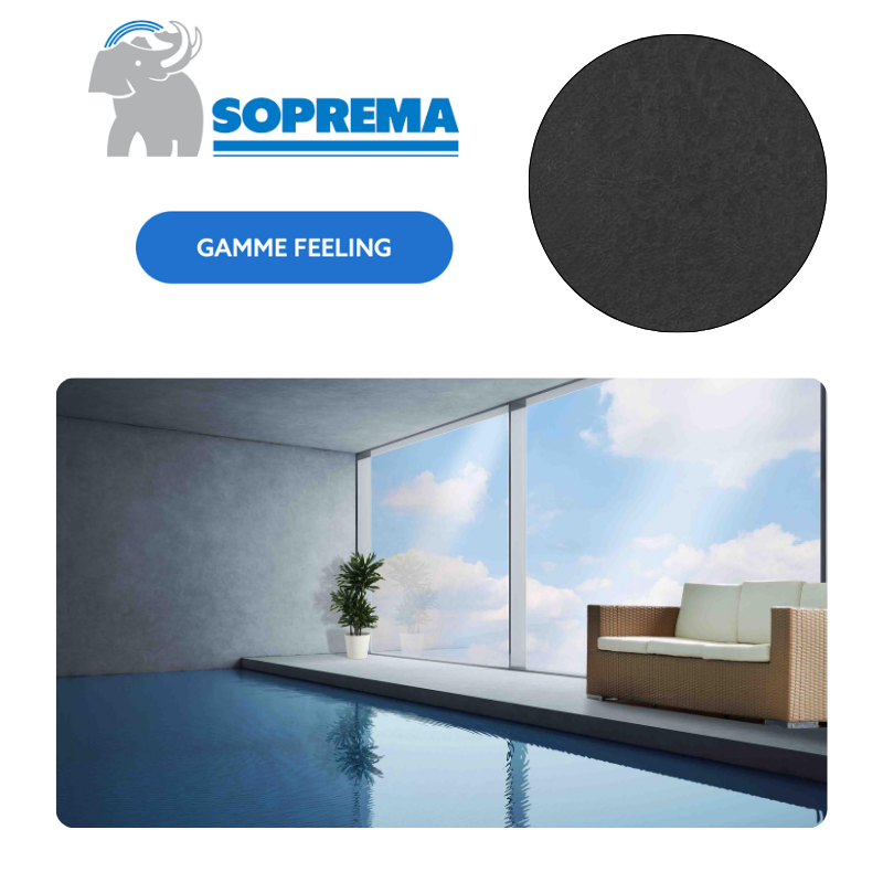 Liner PVC armé SOPREMAPOOL 3D 150/100e
