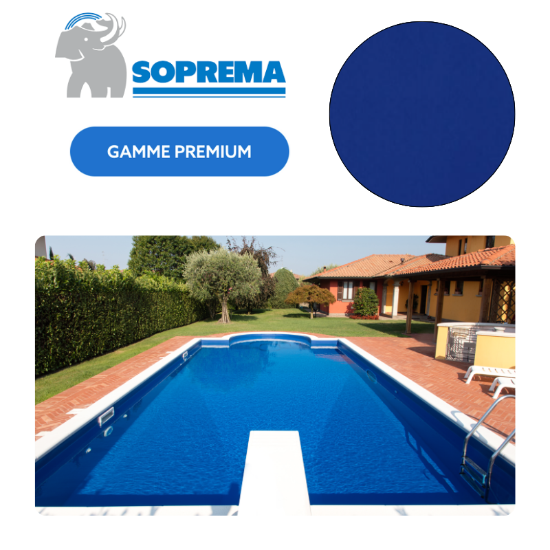 Liner PVC armé SOPREMAPOOL Design 150/100e