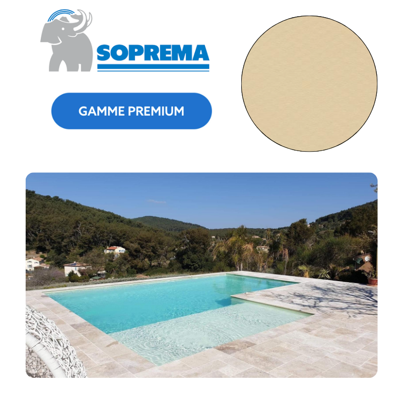Liner PVC armé SOPREMAPOOL Design 150/100e