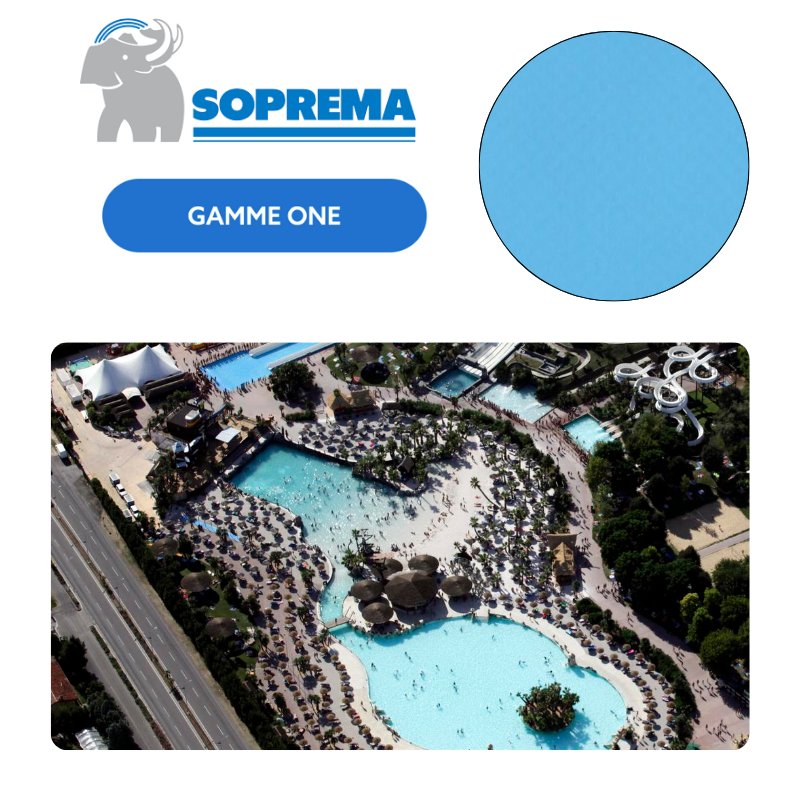 Liner PVC armé SOPREMAPOOL Design 150/100e