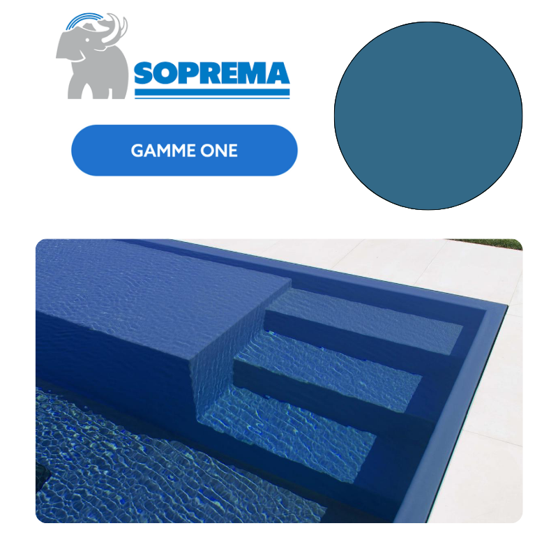 Liner PVC armé SOPREMAPOOL Design 150/100e