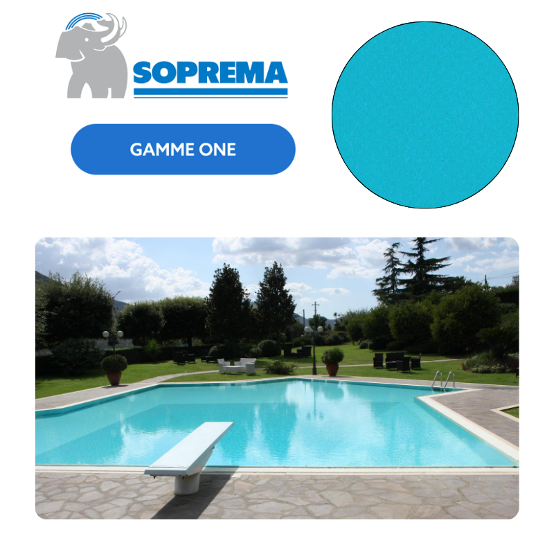 Liner PVC armé SOPREMAPOOL Design 150/100e