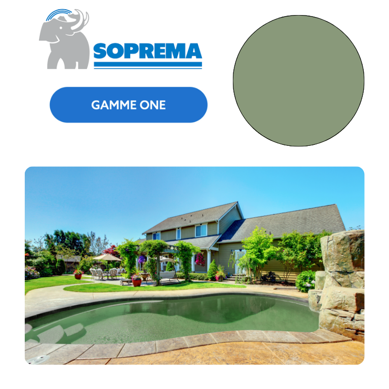 Liner PVC armé SOPREMAPOOL Design 150/100e