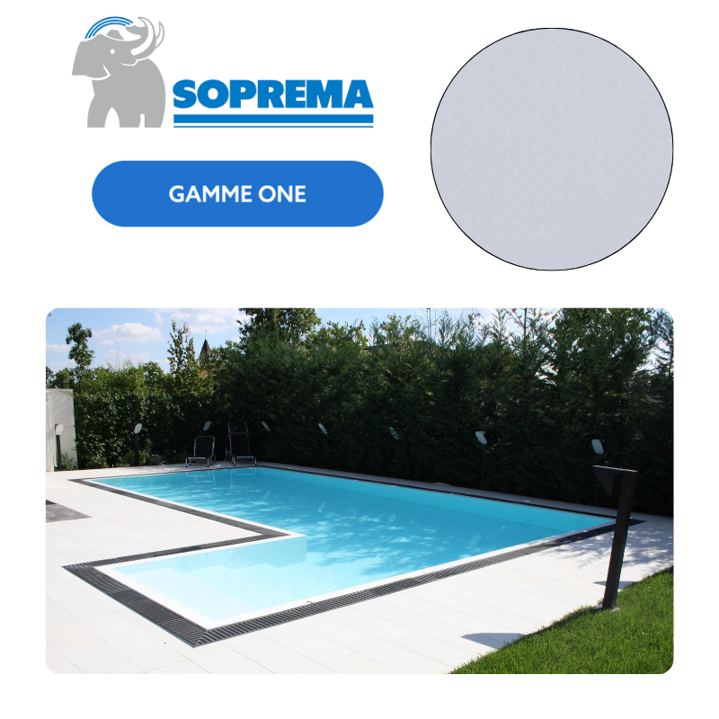 Liner PVC armé SOPREMAPOOL Design 150/100e