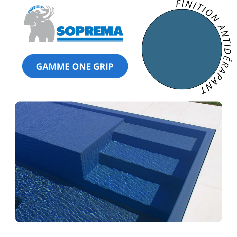 Liner PVC armé SOPREMAPOOL Design 150/100e