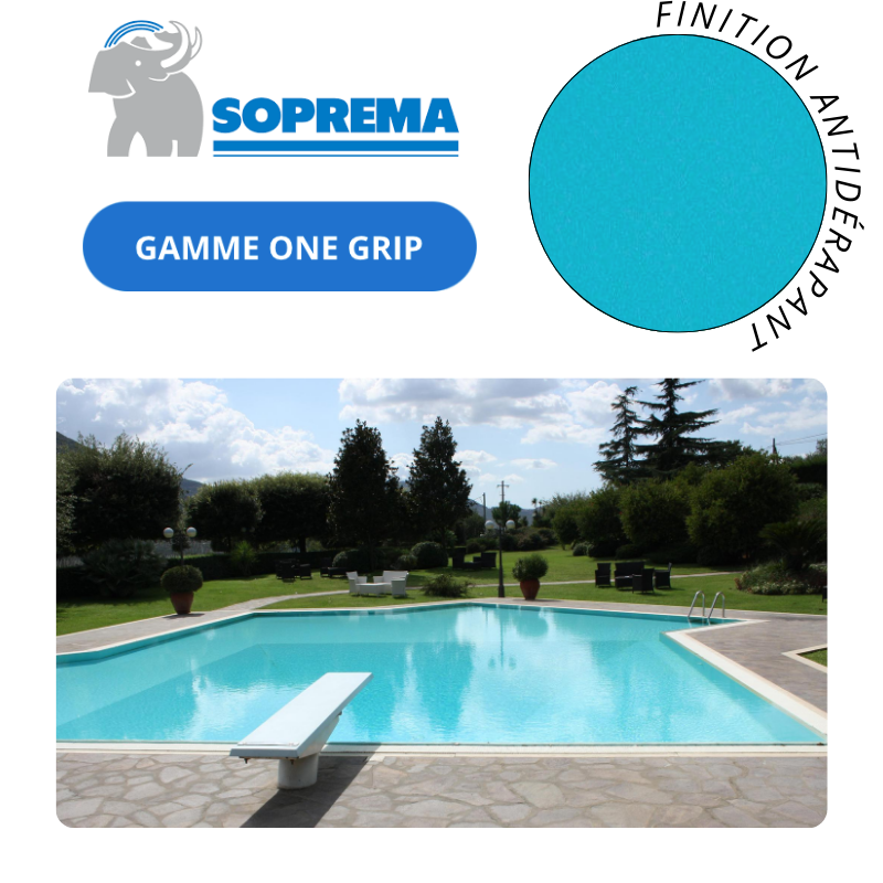 Liner PVC armé SOPREMAPOOL Design 150/100e