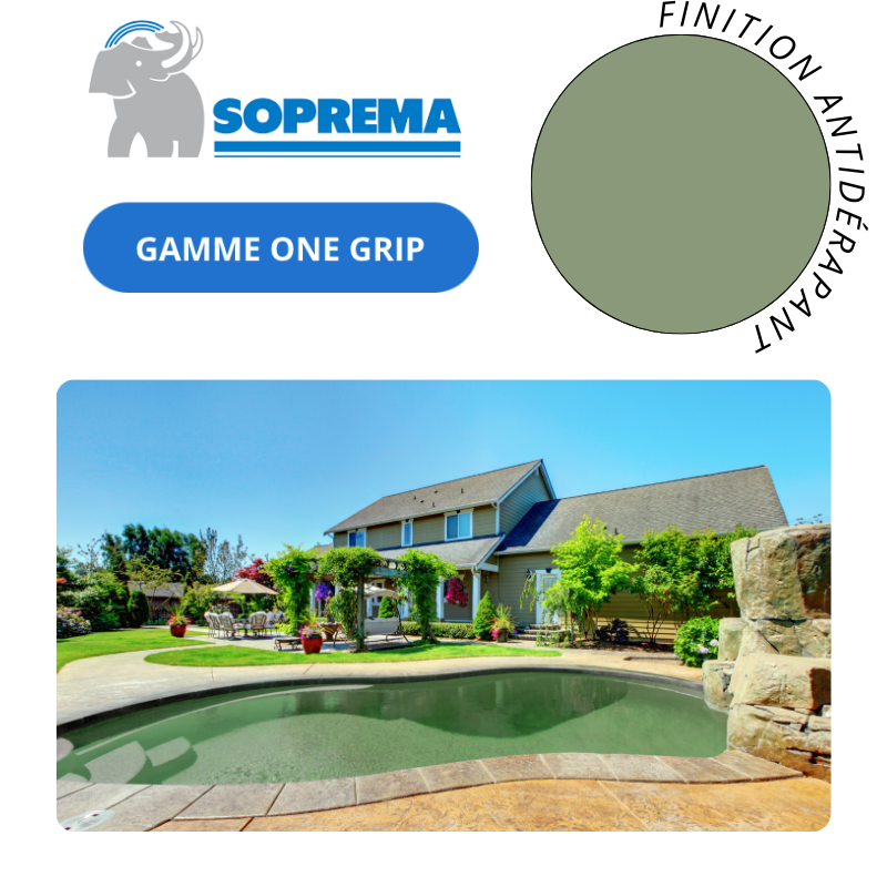 Liner PVC armé SOPREMAPOOL Design 150/100e