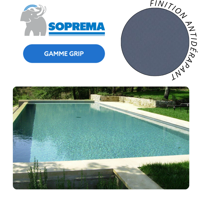 Liner PVC armé SOPREMAPOOL Design 150/100e
