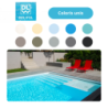 Liner PVC armé 150/100e uni type NG Delifol