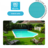 Liner PVC armé 180/100e antidérapant type NGP Delifol