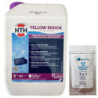 Anti-algues piscine hth YELLOW Shock liquide - 3 litres