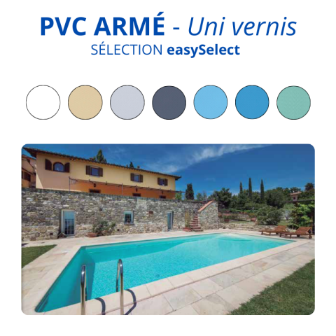 Liner PVC armé 150/100e Uni Standard easyFlex