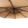 Parasol 250cm + pied 60L