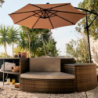 Parasol 250cm + pied 60L