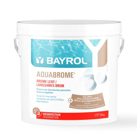 Brome Bayrol Aquabrome pastilles 20 g. 5 kg