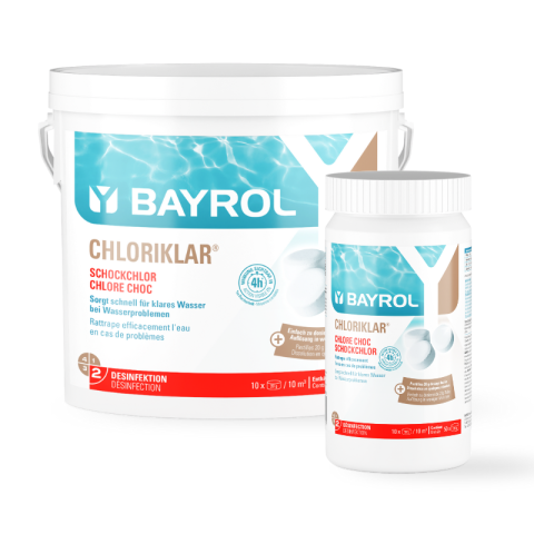 Traitement de l eau BAYROL Chloriklar chloration choc