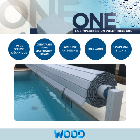 Couverture automatique hors-sol Wood One