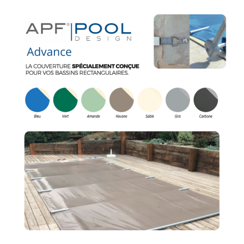 Bâche à barres APF Securit Pool Advance