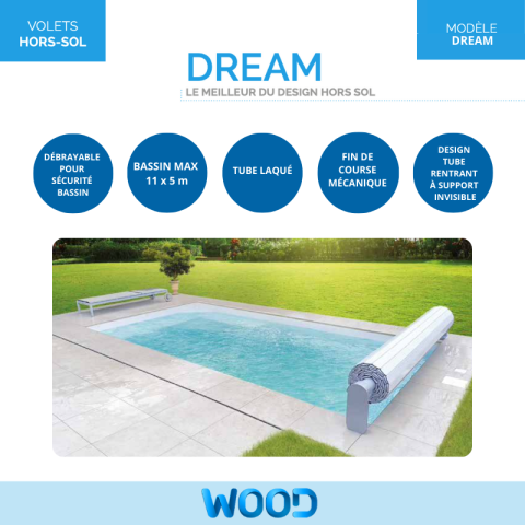 Couverture automatique hors-sol Wood One