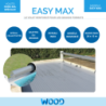 Couverture automatique hors-sol Wood Easy Max