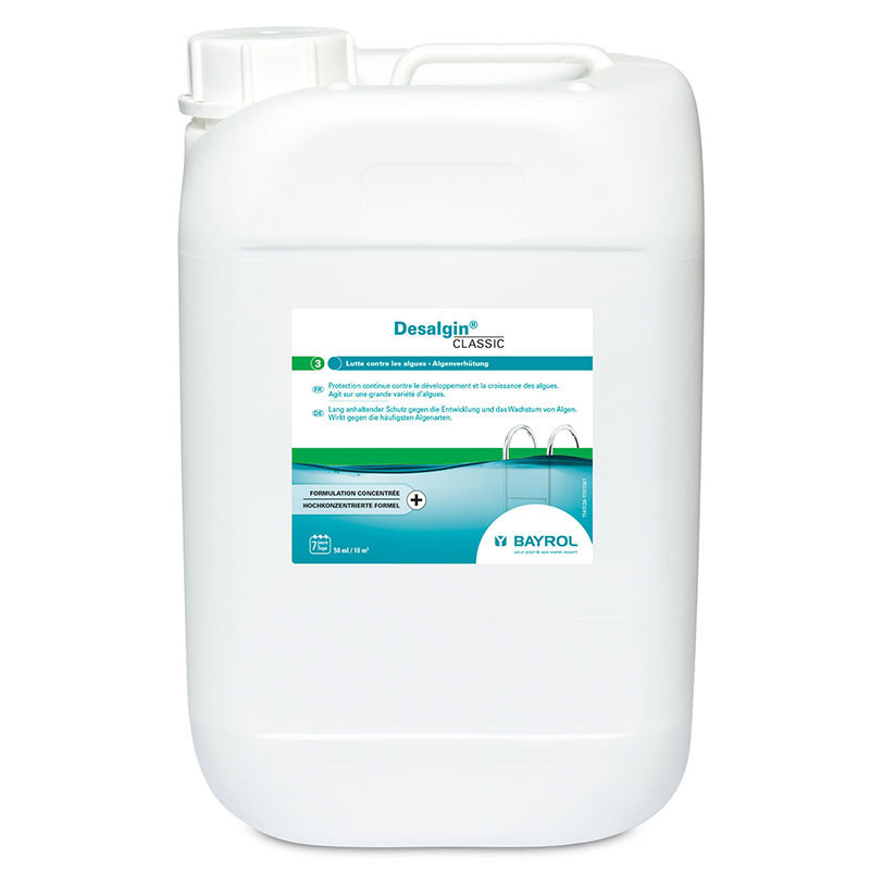 Algicide BAYROL Desalgine lutte contre les algues et clarifiant d'eau
