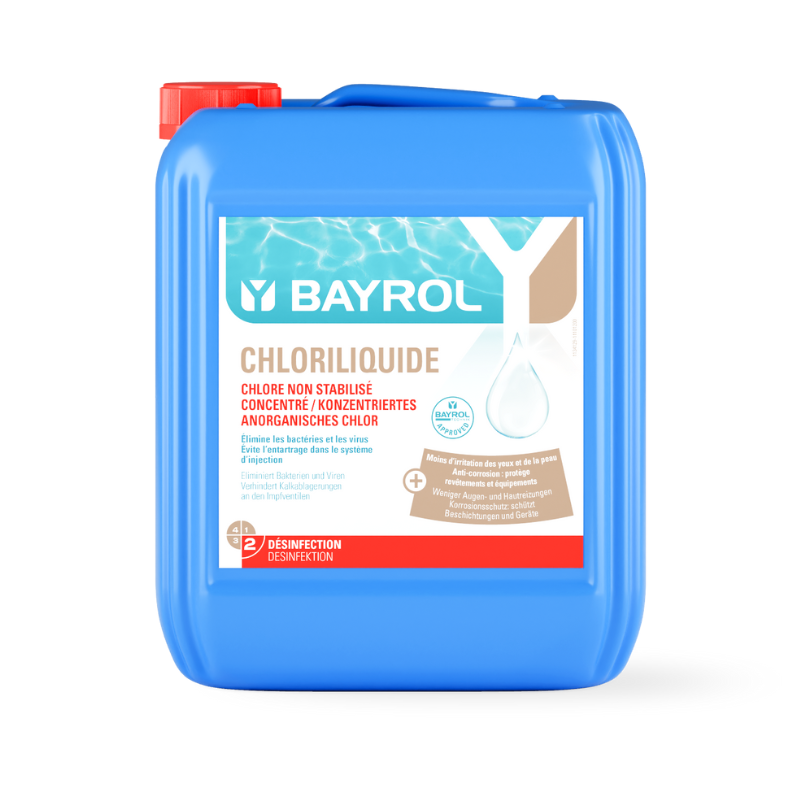 Chlore liquide non stabilisé Bayrol Chloriliquide
