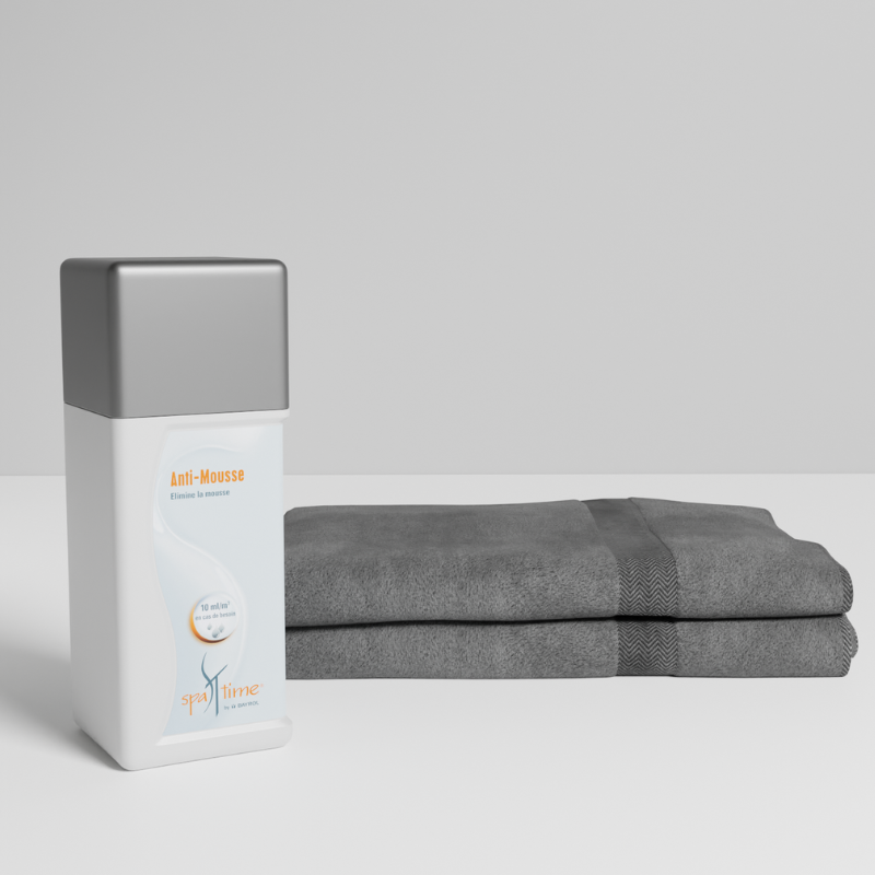 Entretien spa anti-mousse SpaTime de Bayrol