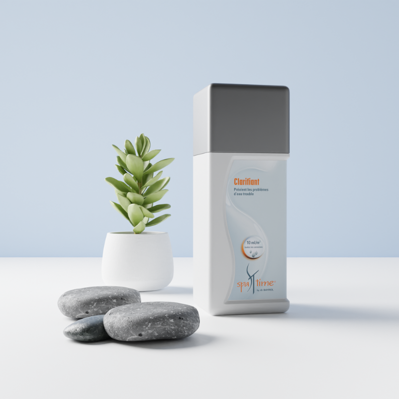 Nettoyage spa Bayrol SpaTime clarifiant