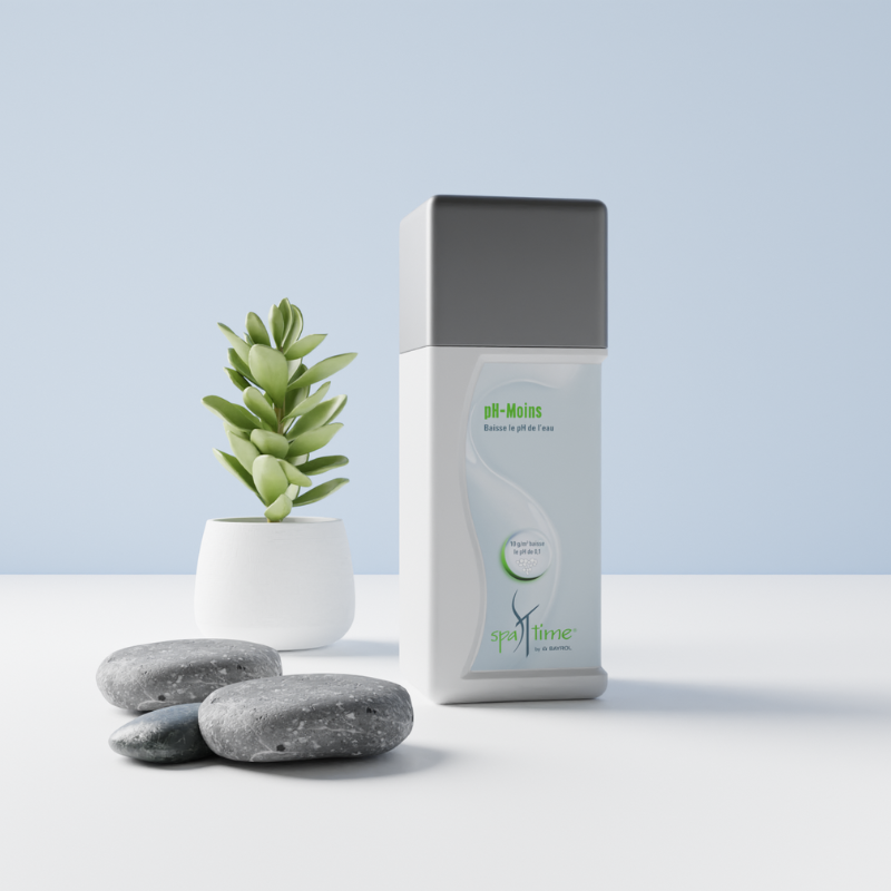 Traitement de l eau du spa BAYROL pH moins SpaTime