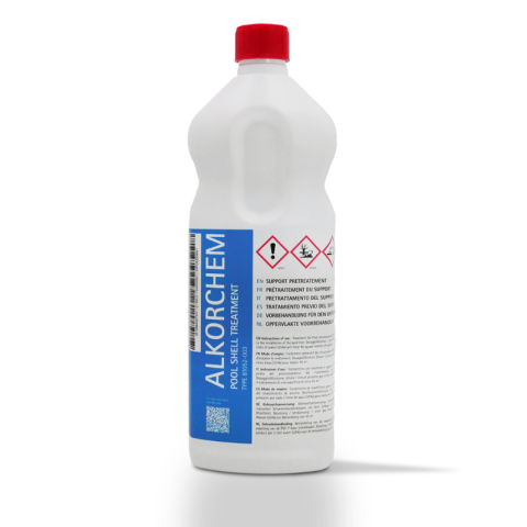 Traitement aseptisant des structures piscines (parois et fond)