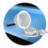 Projecteur construction Weltico Élégance ÉCO 33 LEDs blanc