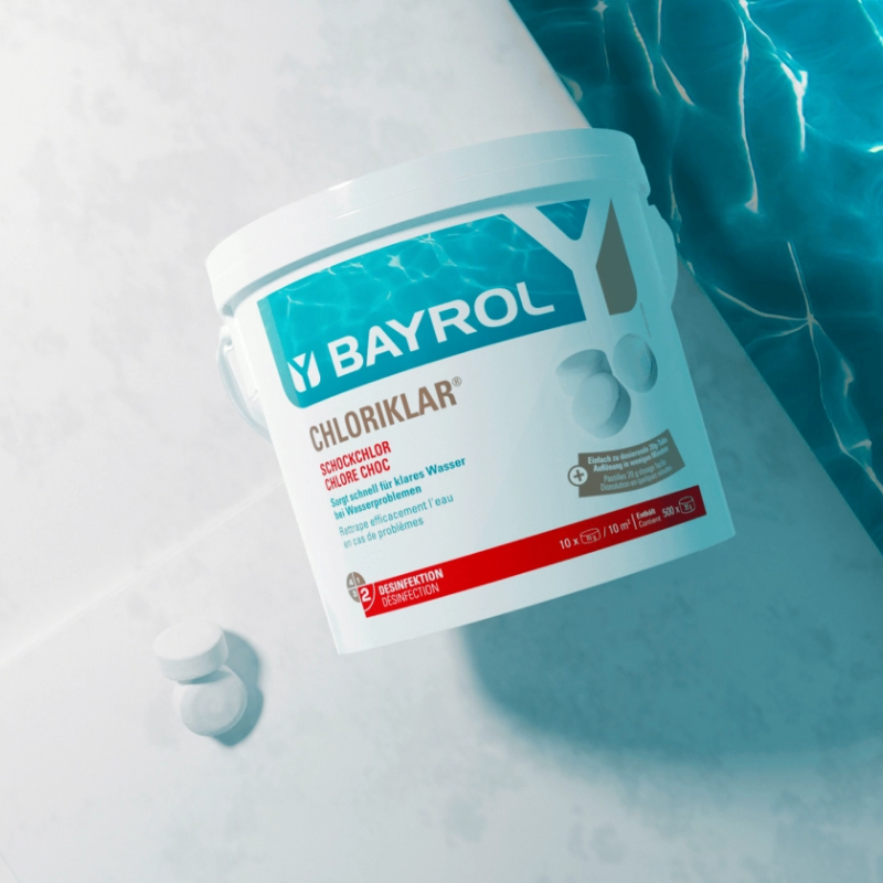 Traitement de l eau BAYROL Chloriklar chloration choc