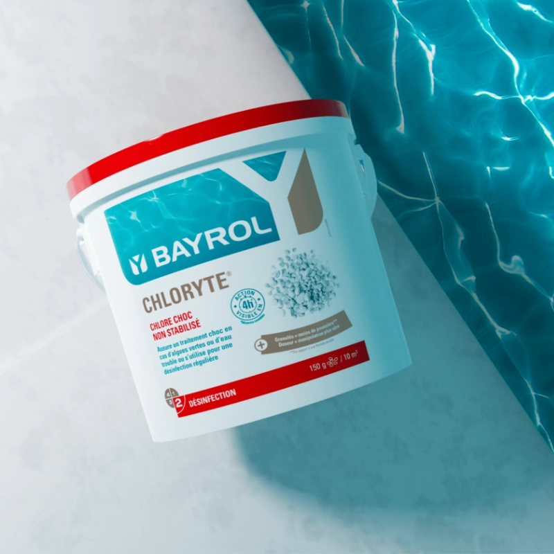 Traitement de l eau Bayrol Chloryte chlore non stabilisé