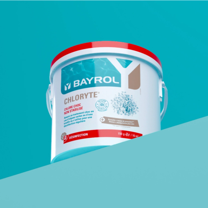 Traitement de l eau Bayrol Chloryte chlore non stabilisé