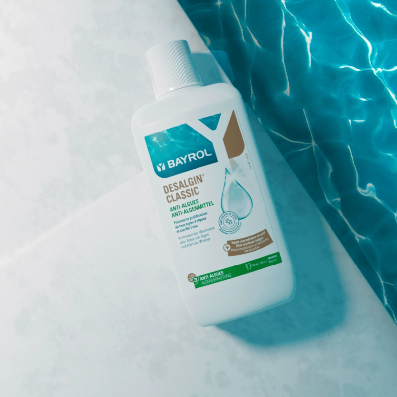 Algicide BAYROL Desalgine lutte contre les algues et clarifiant d'eau