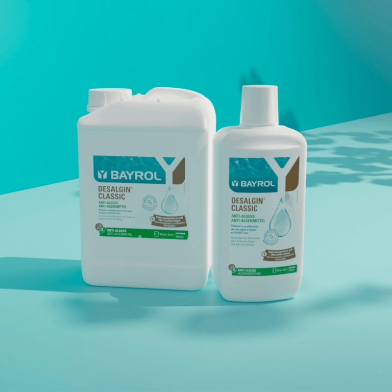 Algicide BAYROL Desalgine lutte contre les algues et clarifiant d'eau