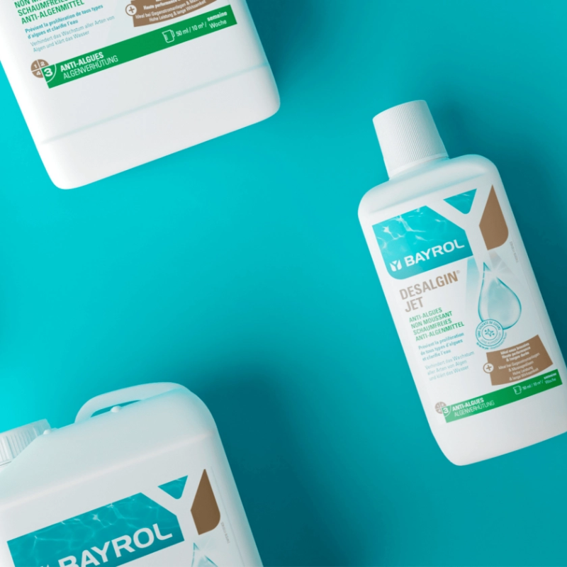 Algicide BAYROL Desalgine lutte contre les algues et clarifiant d'eau