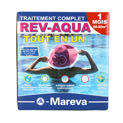 Traitement pour piscine Mareva Rev-Aqua tout en un