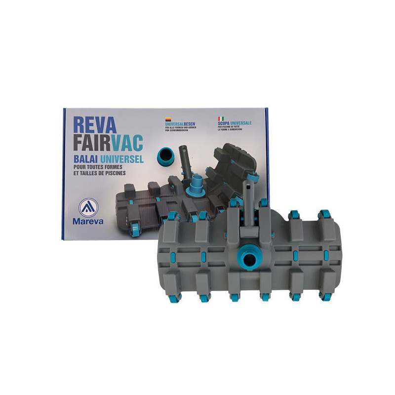 Tête de balai Reva Fairvac - piscine liner et béton