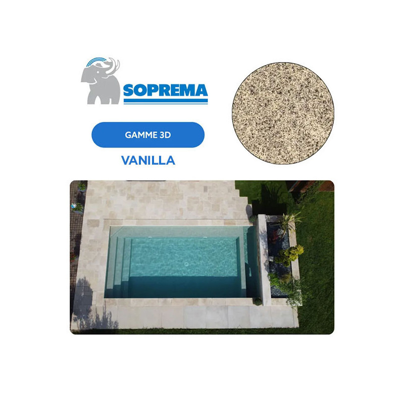 Liner PVC armé SOPREMAPOOL 3D 180/100e