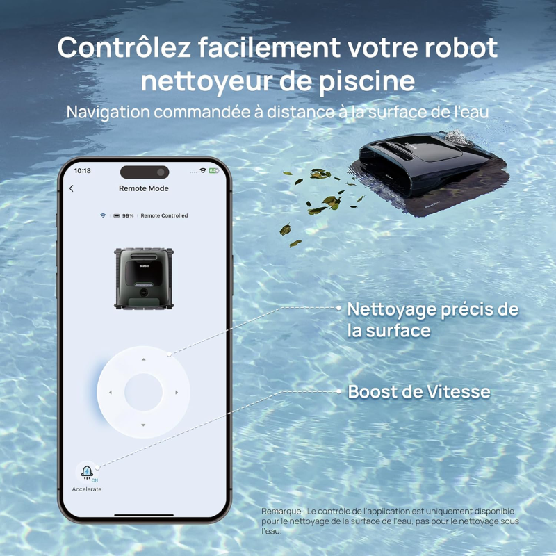 Robot de piscine sans fil Beatbot - Aquasense 2 Pro