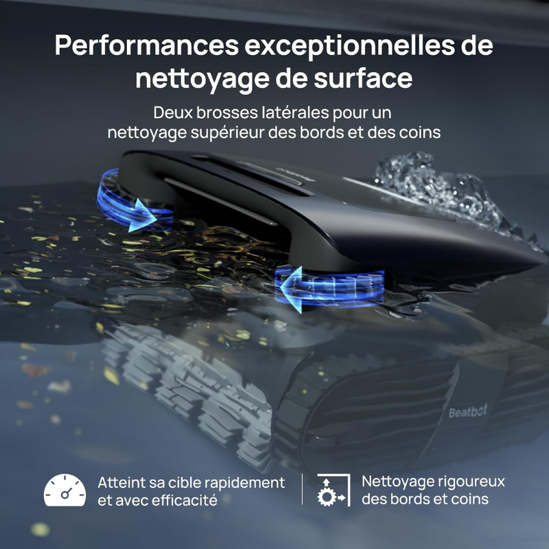 Robot de piscine sans fil Beatbot - Aquasense 2 Ultra