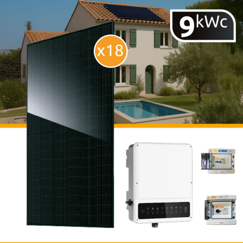Kit Photovoltaïque ApolloHub pour piscine - 3 kWc