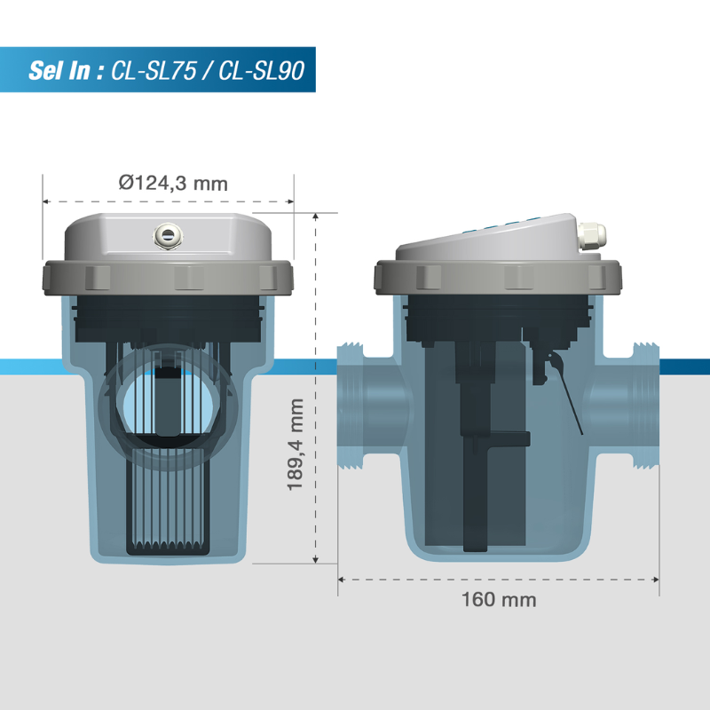 Électrolyseur de sel Poolex Sel-In