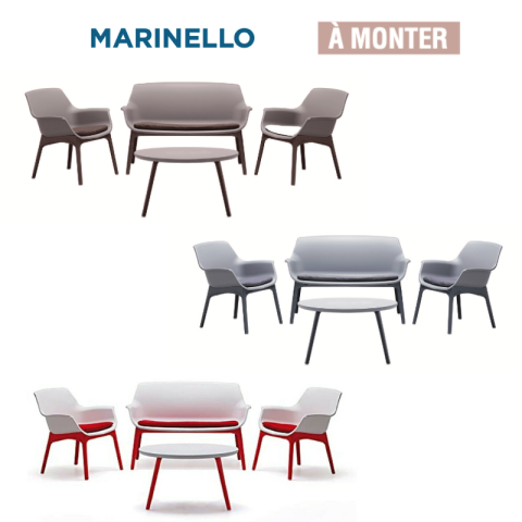 Salon de jardin MARINELLO Hémisphère Editions