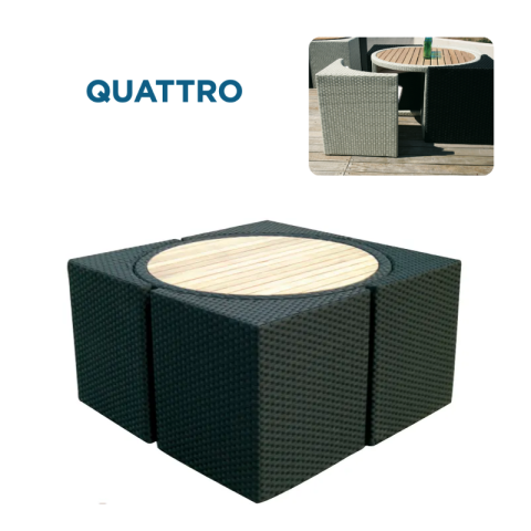 Salon de jardin QUATTRO Hémisphère Editions